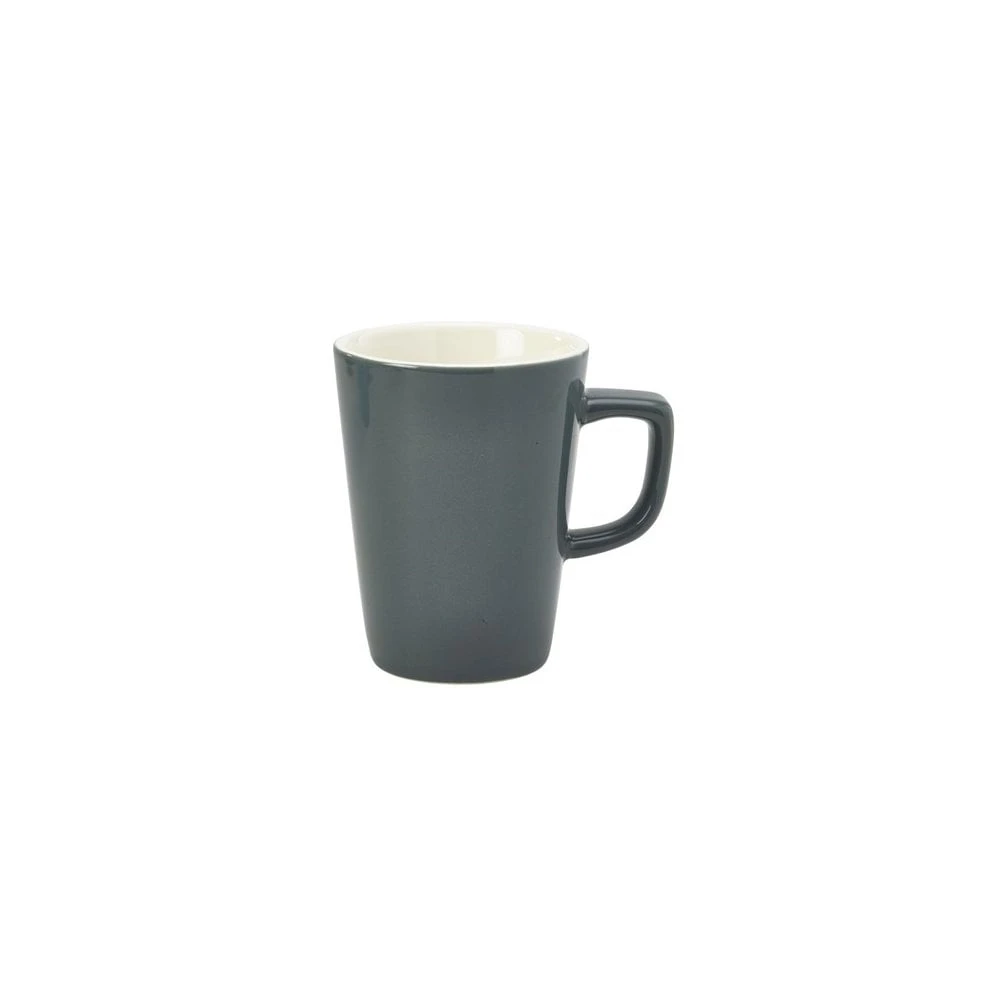 Genware Royal Latte Mug - 12oz / 34cl Grey (Box Of 6) 1 Genware Royal Latte Mug - 12oz / 34cl Grey (Box Of 6)