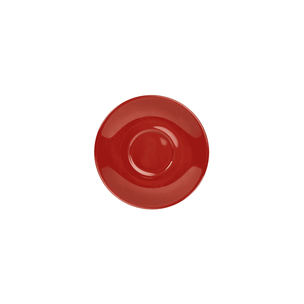 Genware Royal Saucer - 4.7" / 12cm Red (Box Of 6) 1 Genware Royal Saucer - 4.7" / 12cm Red (Box Of 6)