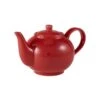 Genware Royal Teapot - 15.75oz / 45cl Red (Box Of 6)
