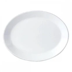 Steelite International Steelite Oval Plate 15.5" White (146) (Box Of 6)