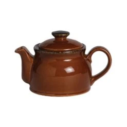 Steelite International Terramesa Club Tea Pot 425ml/15oz Mocha (Box Of 6)
