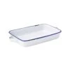 Utopia Tableware Avebury Blue Large Rect. Dish - 8.5" (22cm) (Box Of 12)