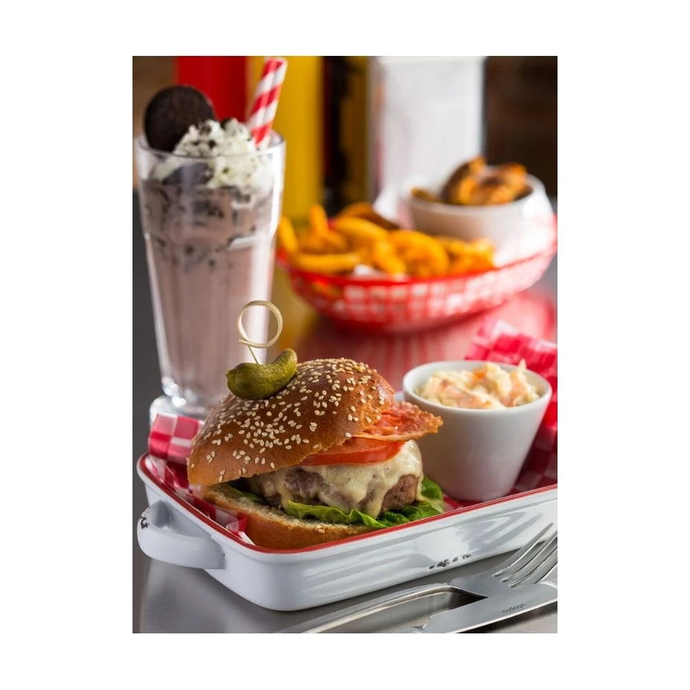 Utopia Tableware Avebury Blue Large Rect. Dish - 8.5" (22cm) (Box Of 12) 2 Utopia Tableware Avebury Blue Large Rect. Dish - 8.5" (22cm) (Box Of 12) - Image 2