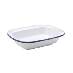 Utopia Tableware Avebury Blue Pie Dish - 9.5" (24cm) (Box Of 6)