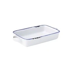 Utopia Tableware Avebury Blue Small Rect. Dish - 6.75" (17.5cm) (Box Of 12)