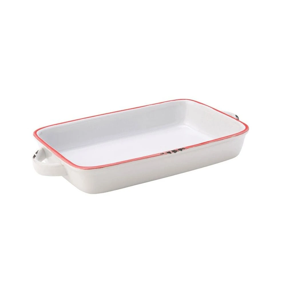Utopia Tableware Avebury Red Large Rect. Dish - 8.5" (22cm) (Box Of 12) 1 Utopia Tableware Avebury Red Large Rect. Dish - 8.5" (22cm) (Box Of 12)