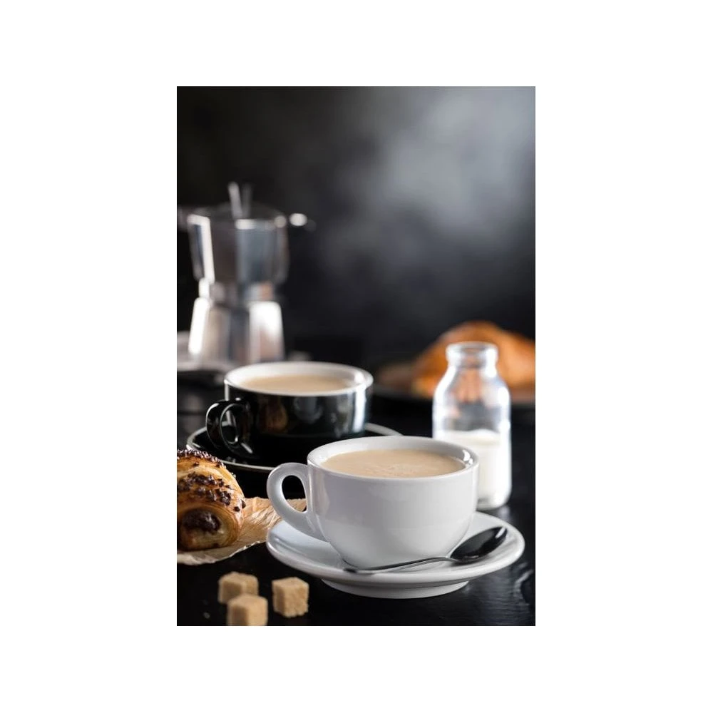 Utopia Tableware Barista Espresso Cup - 2.75oz (8cl) White (Box Of 12) 2 Utopia Tableware Barista Espresso Cup - 2.75oz (8cl) White (Box Of 12) - Image 2