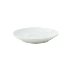 Utopia Tableware Barista Espresso Saucer - 4.5" (11.5cm) White (Box Of 12)