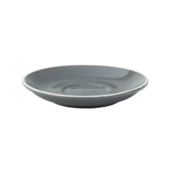 Utopia Tableware Barista Medium Saucer - 5.5" (14cm) Grey (Box Of 12)