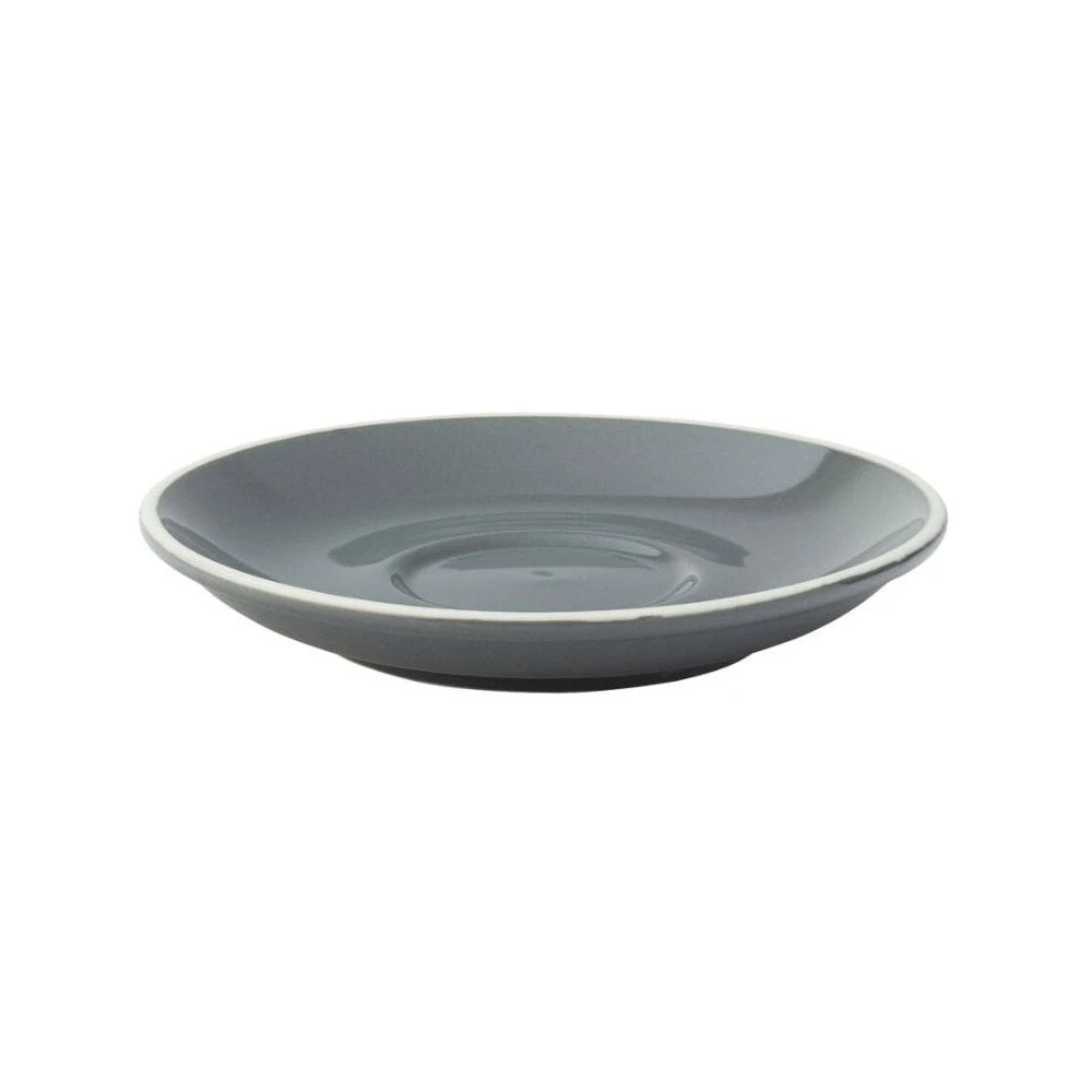 Utopia Tableware Barista Medium Saucer - 5.5" (14cm) Grey (Box Of 12) 1 Utopia Tableware Barista Medium Saucer - 5.5" (14cm) Grey (Box Of 12)