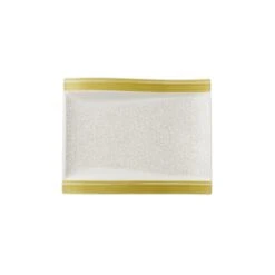 Villeroy & Boch Amarah Reed Flat Rectangle Plate 26x20cm / 10.25x7.5" (Box Of 12)